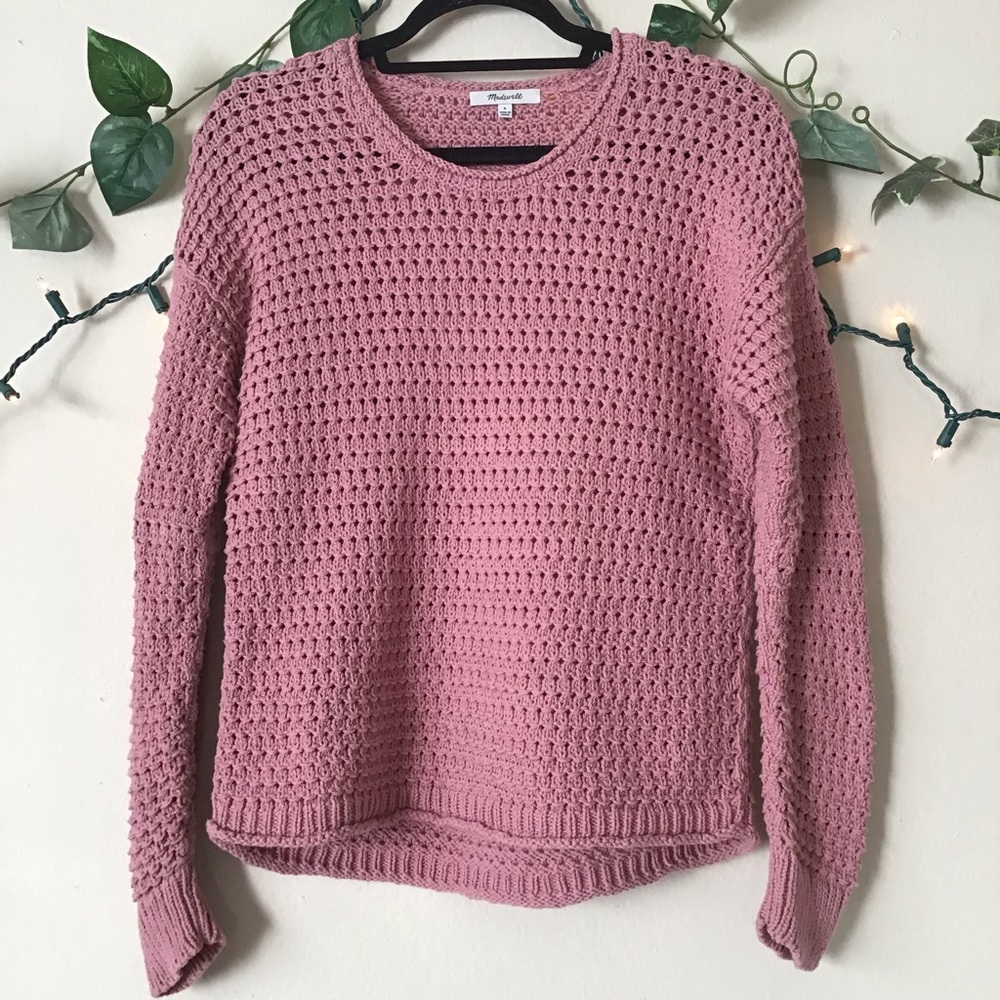 Madewell Mauve Sweater
